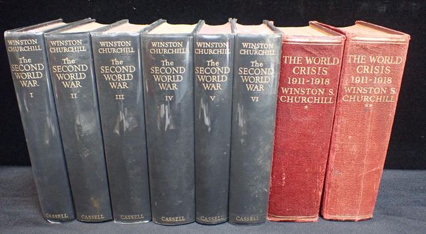 WINSTON CHURCHILL: 'THE SECOND WORLD WAR' BOOK SERIES