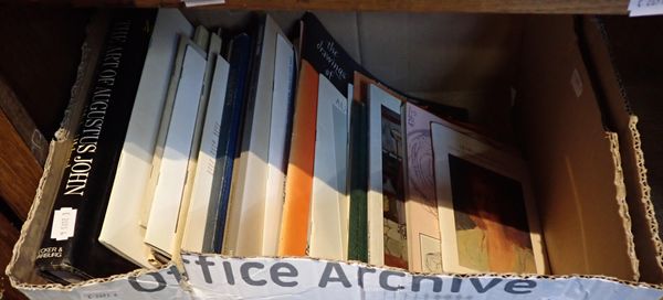 AUGUSTUS JOHN: VARIOUS BOOKS, CATALOGUES