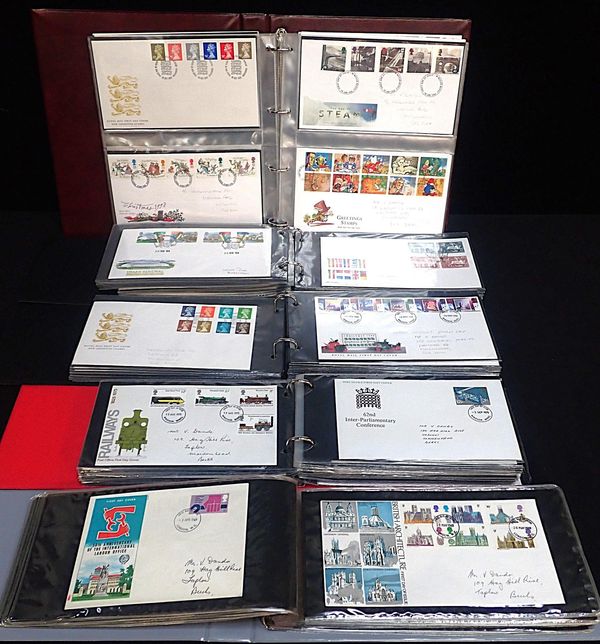GB FDC COLLECTION IN FIVE ALBUMS