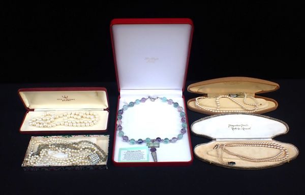 A COLLECTION OF NECKLACES
