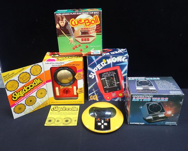 GRANDSTAND ASTRO WARS AND SUPER KONG ELECTRONIC GAMES