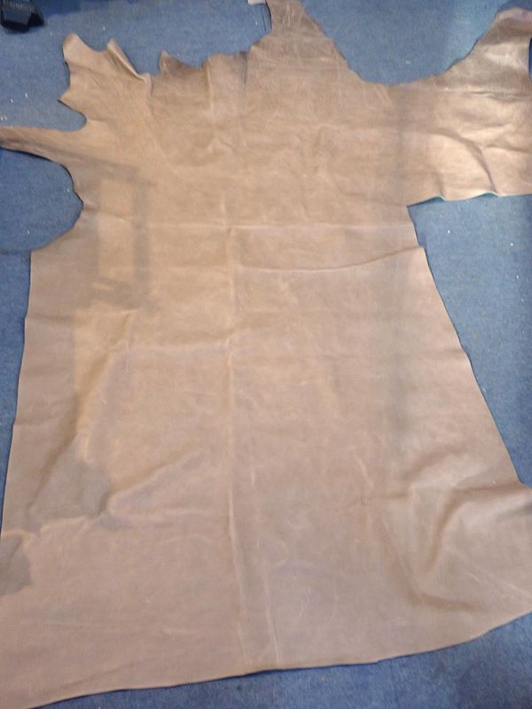 A HIDE PIECE FROM YARWOOD LEATHER LIMITED