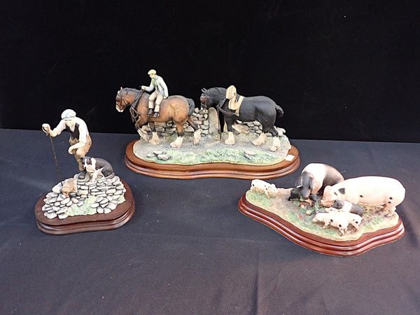 BORDER FINE ARTS; 'COMING HOME' BY J. BOYT