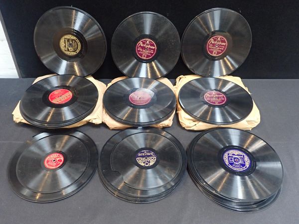 A COLLECTION OF 78 RPM RECORDS