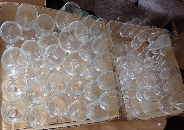 A COLLECTION OF CHAMPAGNE FLUTES