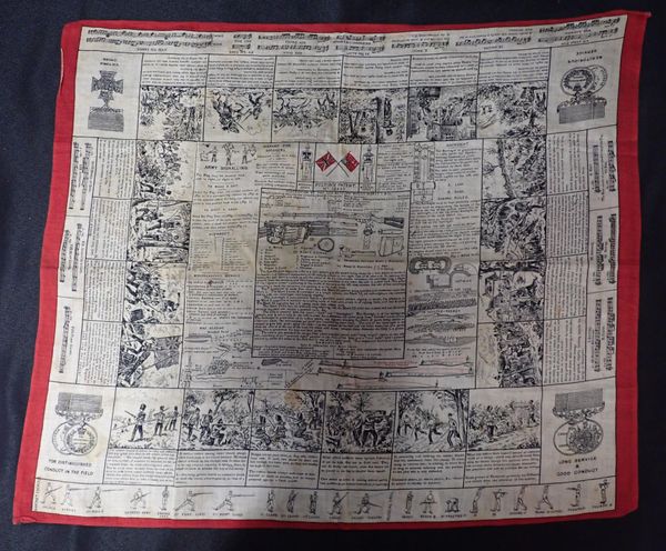 FULTONS PATENT MILITARY HANDKERCHIEF