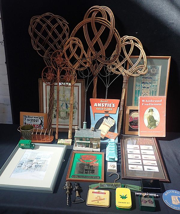 A QUANTITY OF CARPET BEATERS