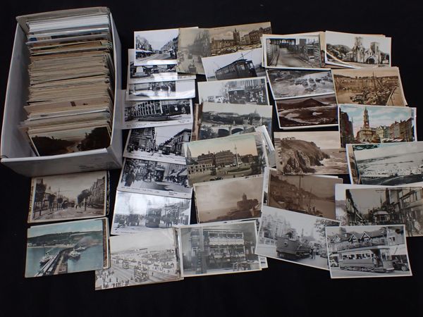 A QUANTITY OF POSTCARDS
