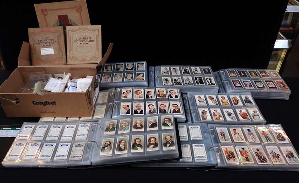 A LARGE COLLECTION OF CIGARETTE CARDS