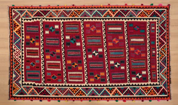 A SOUTH WEST PERSIAN QUASHGAI KILIM