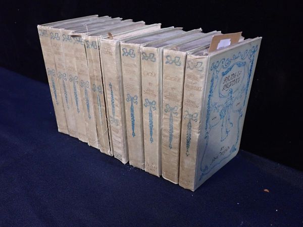 A LATE 19th CENTURY RUN OF JANE AUSTEN PUBLICATIONS