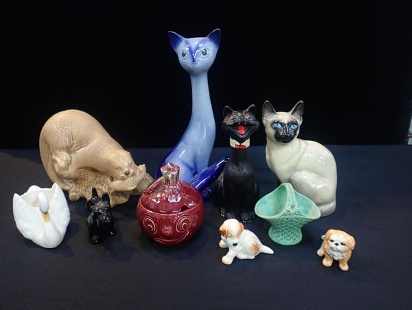 A LARGE SYLVAC OTTER