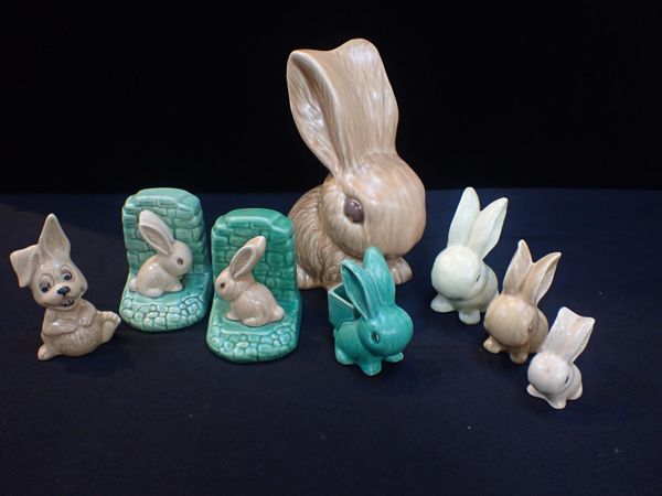 A LARGE SYLVAC RABBIT