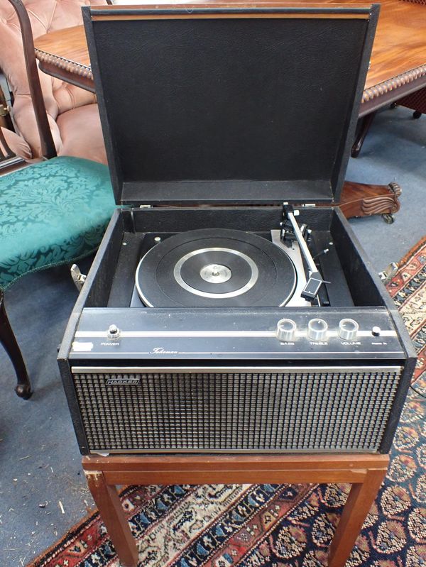 A HACKER RADIO LTD 'TALISMAN' RECORD PLAYER