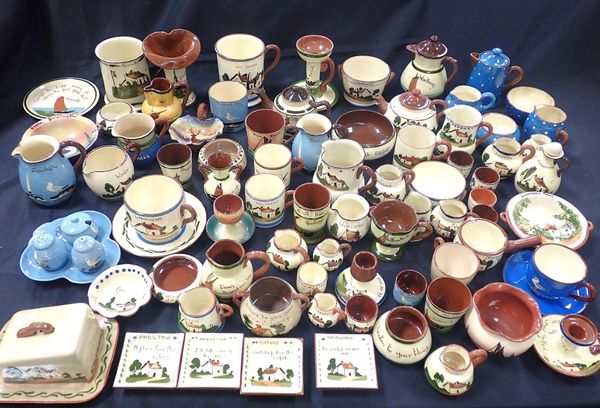 A COLLECTION OF TORQUAY POTTERY