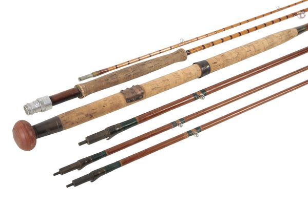A HARDY HALFORD KNOCKABOUT PALAKONA TWO PIECE TROUT FLY ROD