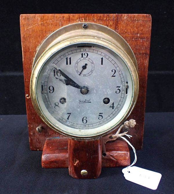 A SESTREL SHIP'S CLOCK