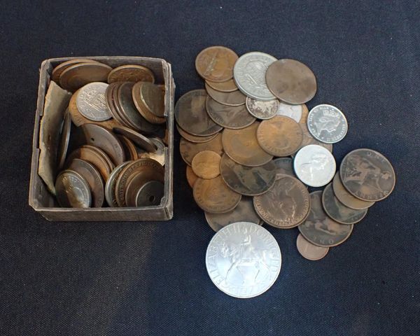 A COLLECTION OF COINS