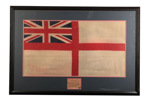 'A SOUVENIR OF COMBINED OPERATIONS' FLAG