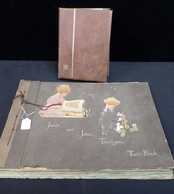 A RICHLY ILLUSTRATED SCRAP ALBUM