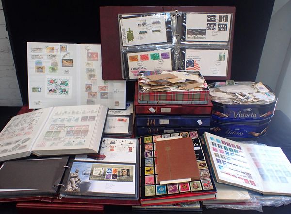 MOSTLY GB STAMP COLLECTION