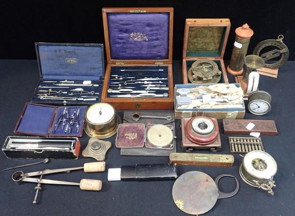 A SET OF STANLEY DRAWING INSTRUMENTS