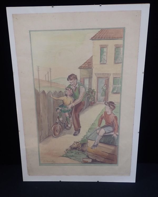 JOSEPH SMEDLEY:  WATERCOLOUR