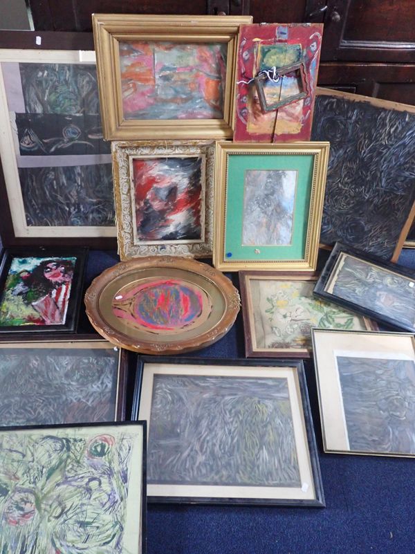 A COLLECTION OF MODERN ABSTRACT WORKS