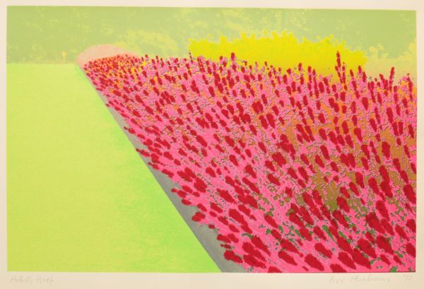 *IVOR ABRAHAMS (1935-2015) 'Privacy Plot: Flower Garden'