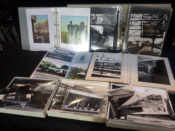 A LARGE COLLECTION OF RAILWAY PHOTOGRAPHS
