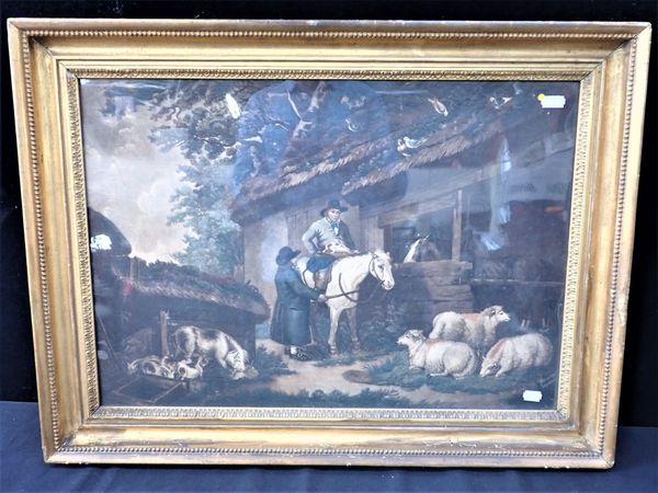 A 19TH CENTURY GEORGE MORLAND PRINT