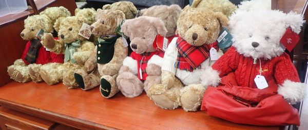 A COLLECTION OF HARRODS TEDDY BEARS