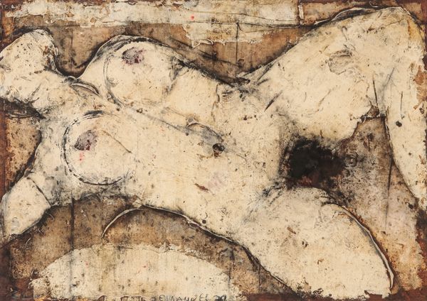 *JOHN EMANUEL (1930-2024) Untitled (reclining nude)