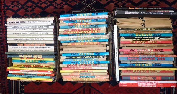 A COLLECTION OF DANDY AND BEANO BOOKS