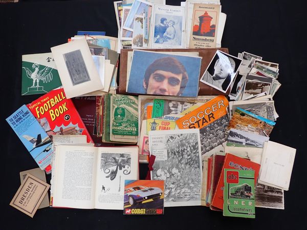 A QUANTITY OF EPHEMERA