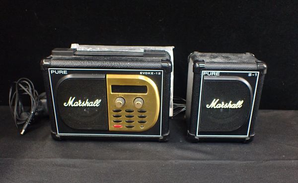 A PURE MARSHALL EVOKE-1S RADIO