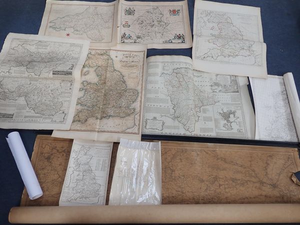 EMAN. BOWEN: ACCURATE MAP OF DEVONSHIRE divided into Hundreds