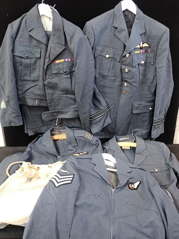 A COLLECTION OF RAF UNIFORM