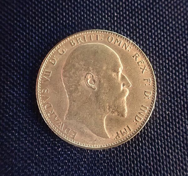 EDWARD VII 1907 GOLD SOVEREIGN