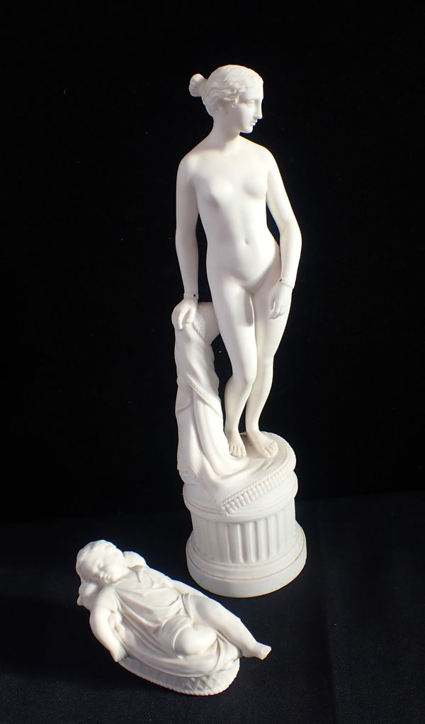 AN UNMARKED PARIAN FIGURE, THE GREEK SLAVE