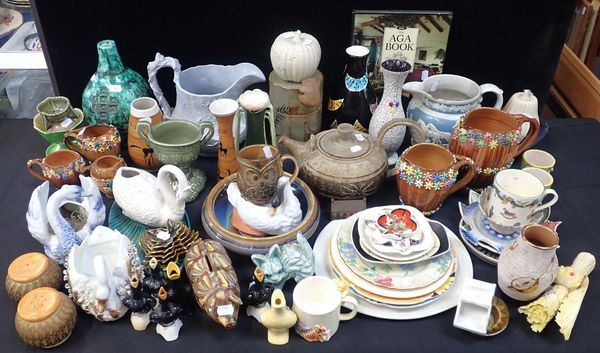 A COLLECTION OF CERAMICS