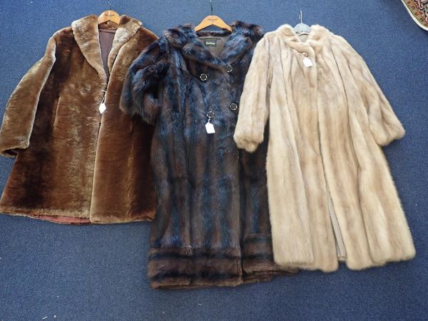 THREE FUR COATS