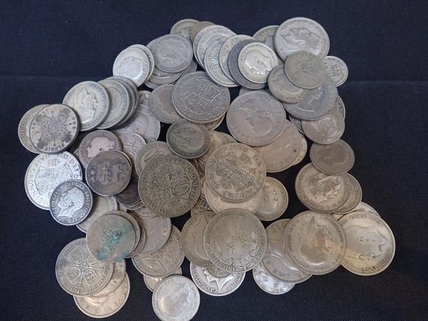 A QUANTITY OF GEORGE V SILVER FLORINS