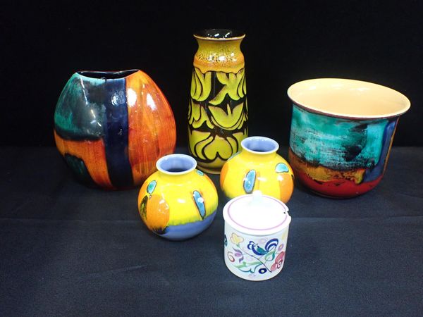 A POOLE POTTERY 'LIVING GLAZE' VASE