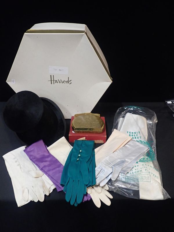 HARRODS: A BLACK TOP HAT