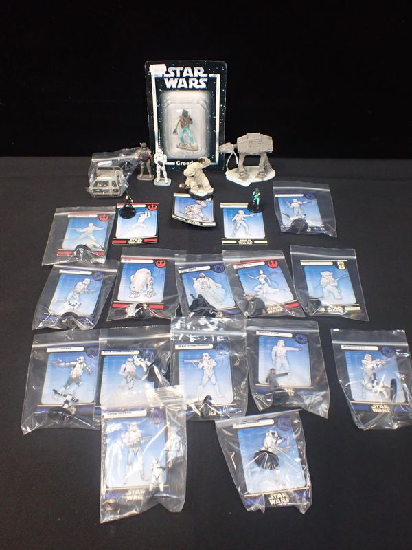 'REBEL STORM' STAR WARS MINIATURE COLLECTORS FIGURES