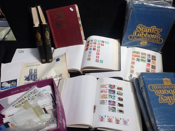 A COLLECTION OF WORLD STAMPS