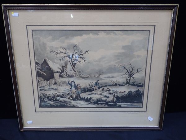 T. ROWLANDSON AFTER G. MORLAND: SNIPE SHOOTING