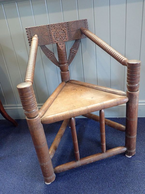 A WARWICK STYLE CHAIR, MANNER OF JOHN STARKEY