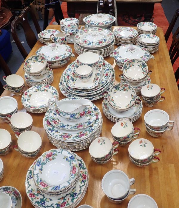 A LARGE QUANTITY OF BOOTH'S 'FLORADORA' AND ROYAL CAULDON 'VICTORIA'